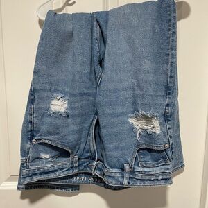 Distressed Denim Jeans